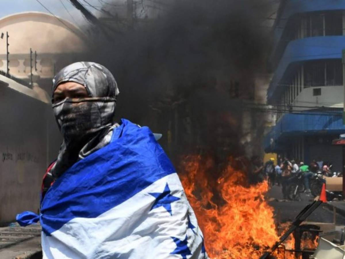 Nueva jornada de protestas paraliza a Honduras