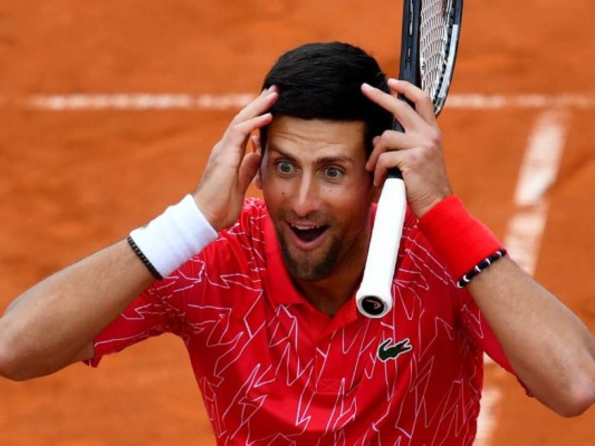 Tenista Djokovic da positivo por coronavirus
