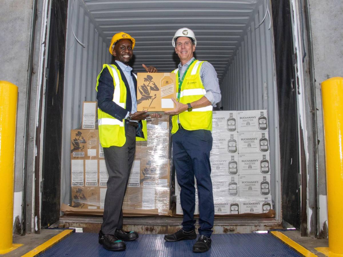 Diageo Centroamérica y Caribe exportó más de 1 millón de cajas en un año