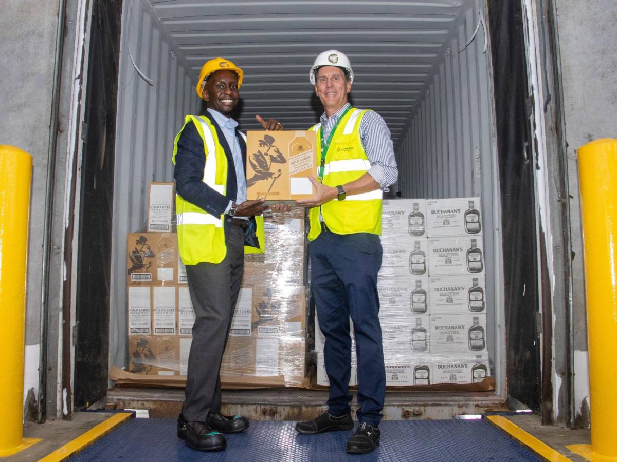 Diageo Centroamérica y Caribe exportó más de 1 millón de cajas en un año