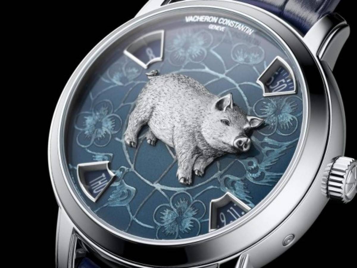 Por Año Nuevo Chino, lanzan un reloj decorado que vale US$123.000