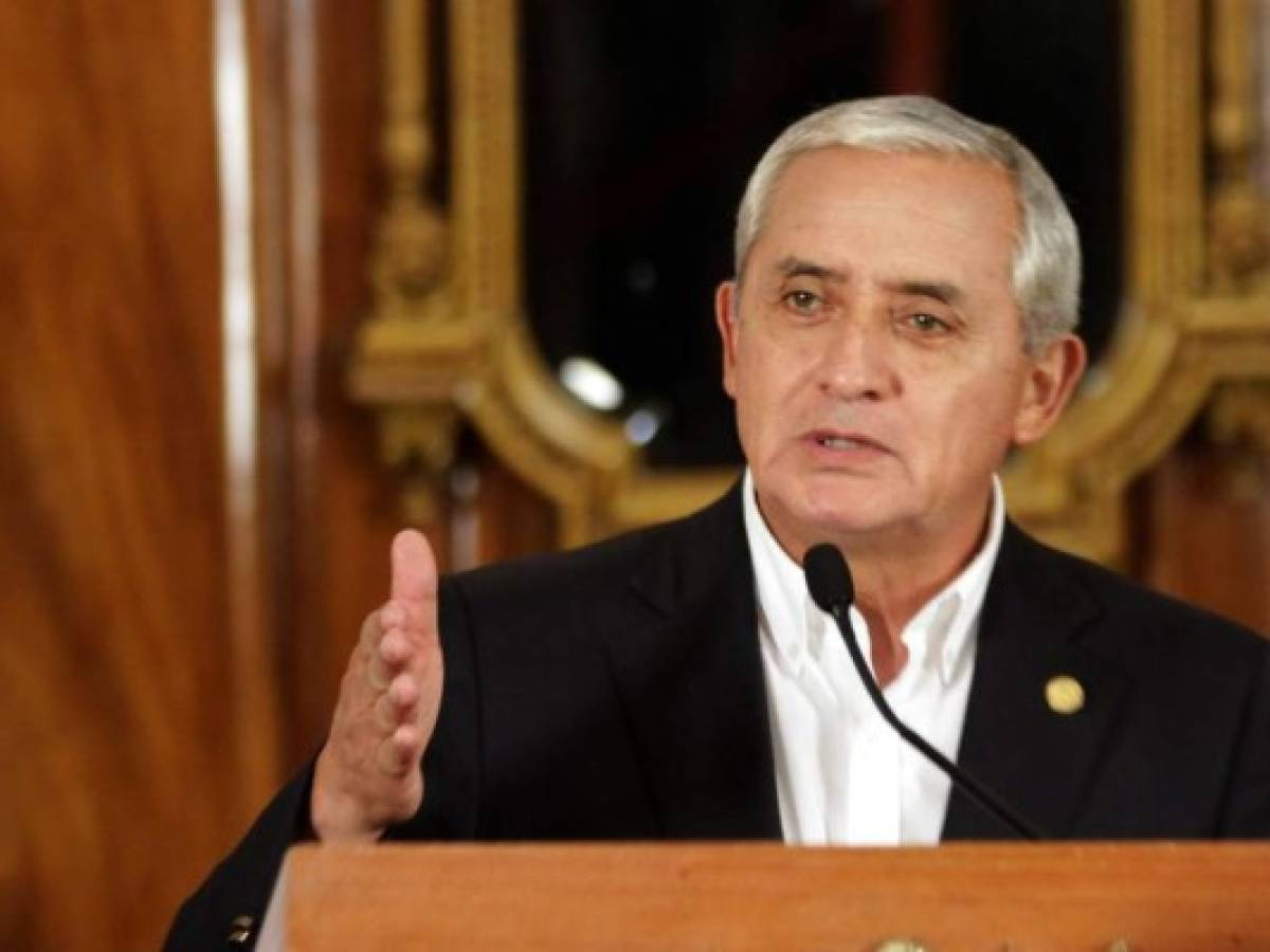 ¿Debe renunciar Otto Pérez Molina?