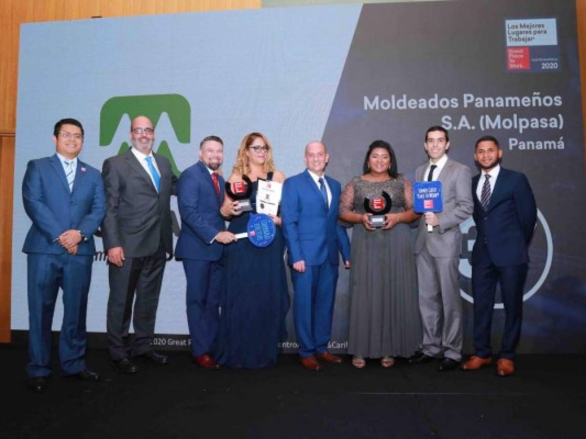 FOTOGALERÍA: Así se vivió la gala de Los Mejores Lugares para Trabajar en Centroamérica 2020