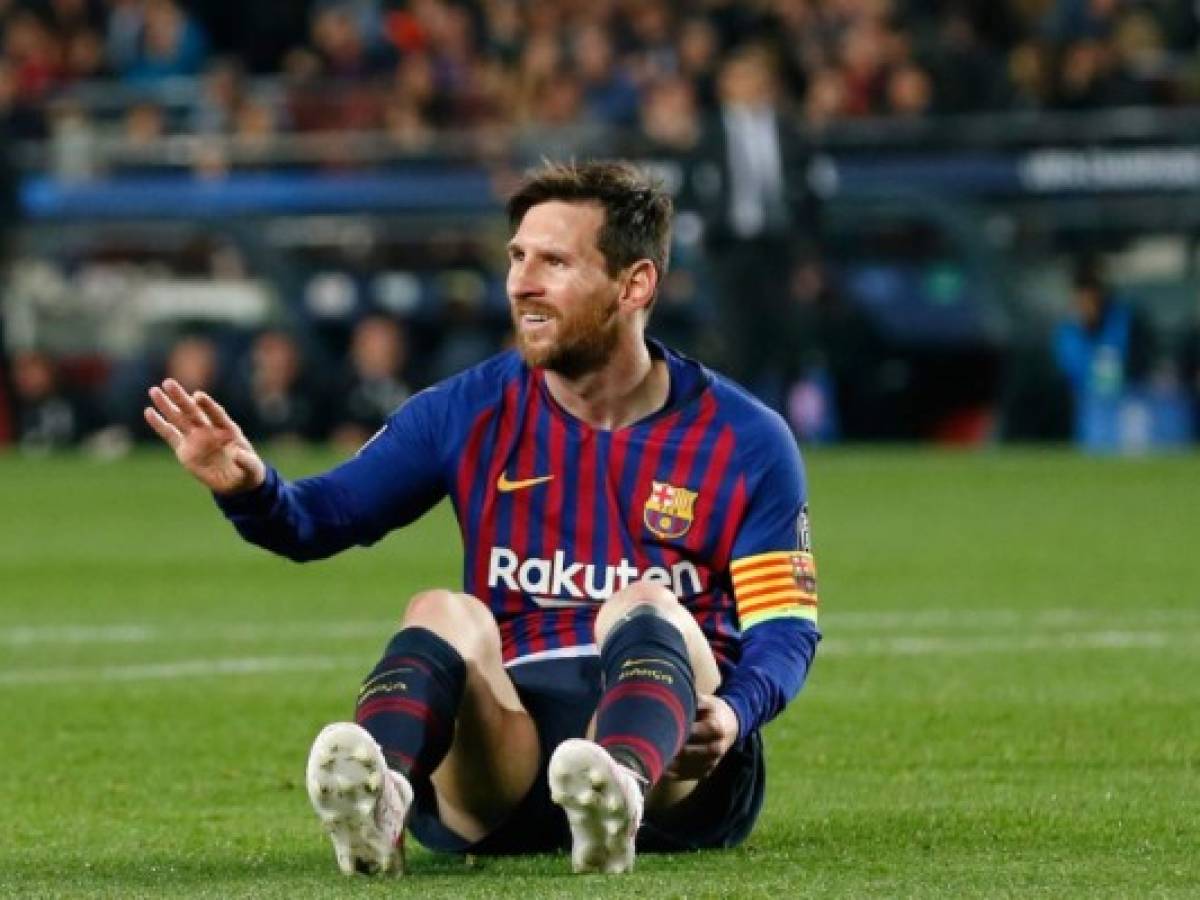 ﻿Lionel Messi rompe maleficio del Barcelona en Champions