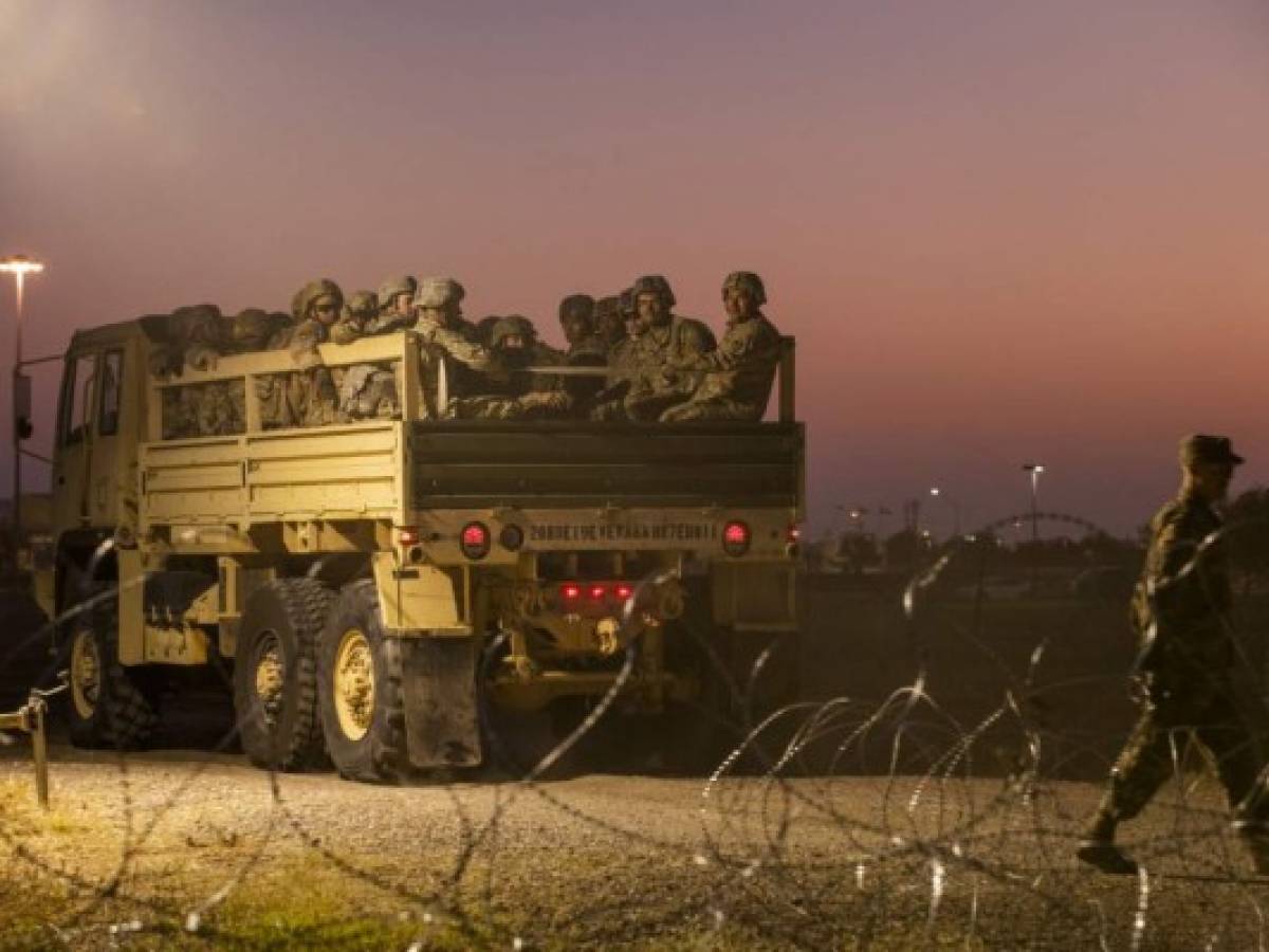 EEUU: El Pentágono mantiene a 5.500 militares en la frontera con México