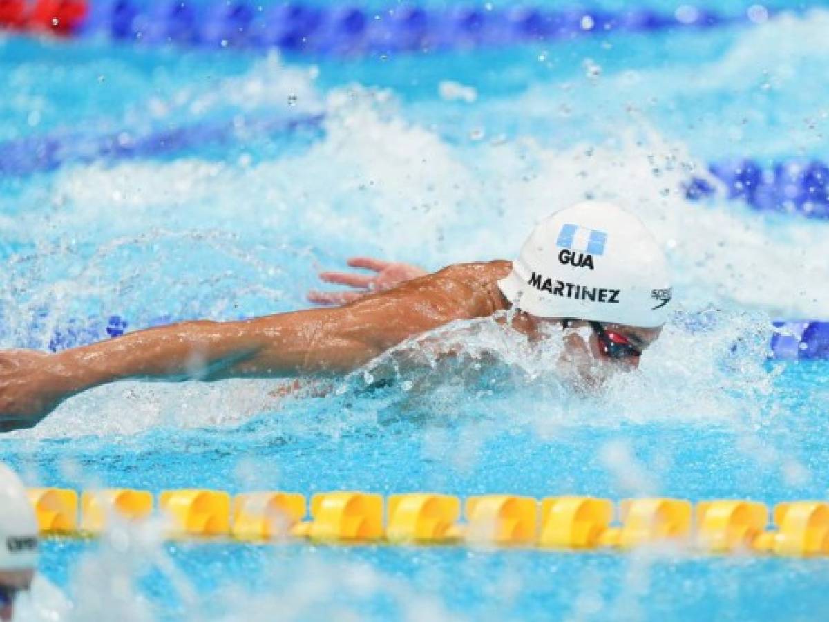 Guatemala entra en su primera final olímpica de natación con Luis Carlos Martínez