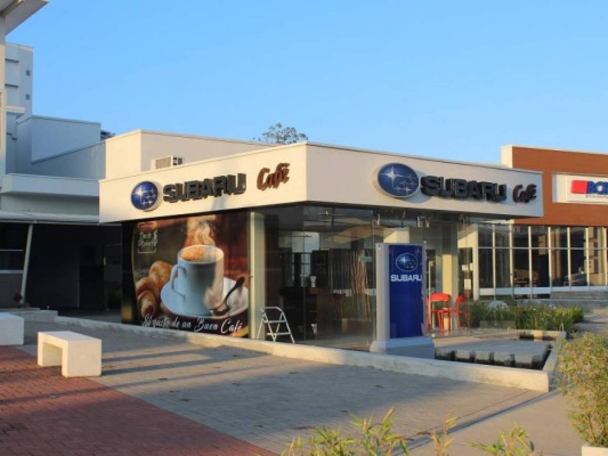 Subaru abre su primera cafetería en Centroamérica