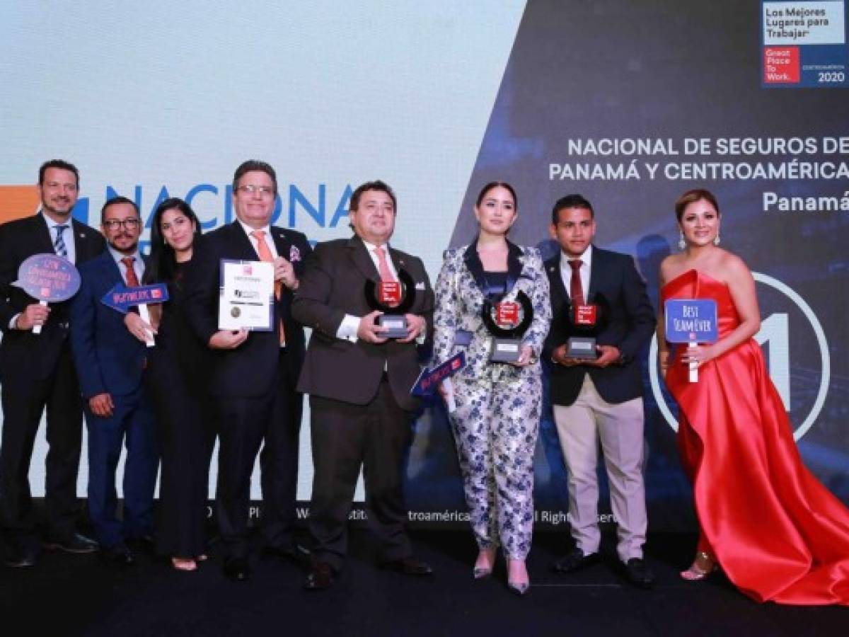 FOTOGALERÍA: Así se vivió la gala de Los Mejores Lugares para Trabajar en Centroamérica 2020