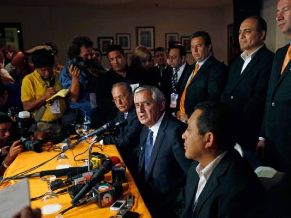 Guatemala: Círculo de confianza de Pérez Molina se desintengra
