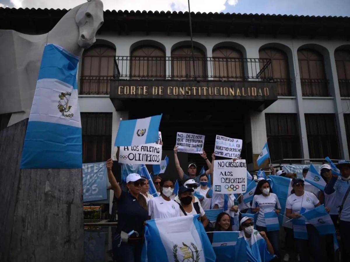 Guatemala: Atletas se pronuncian por la suspensión del Comité Olímpico Internacional al deporte