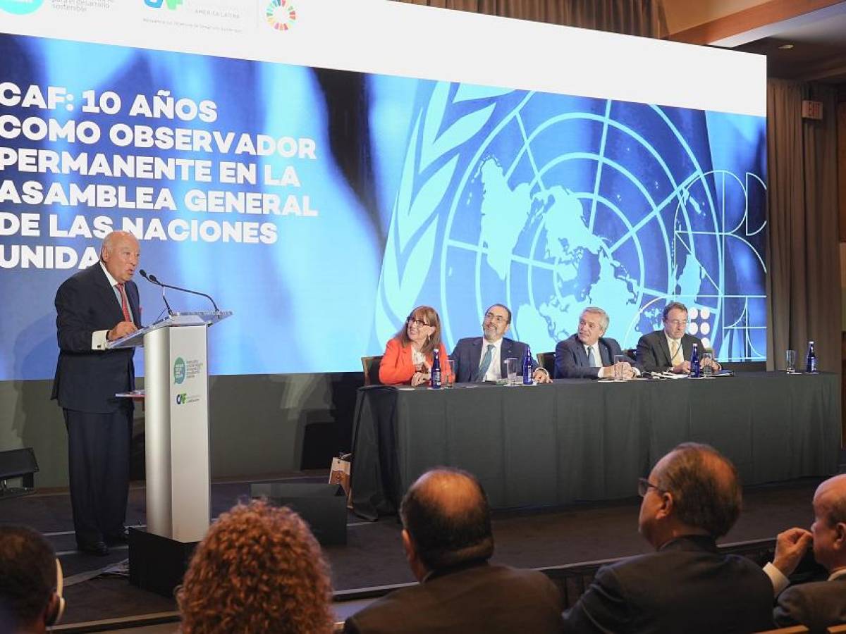 CAF susbribe 40 convenios con más de 20 entidades de la ONU