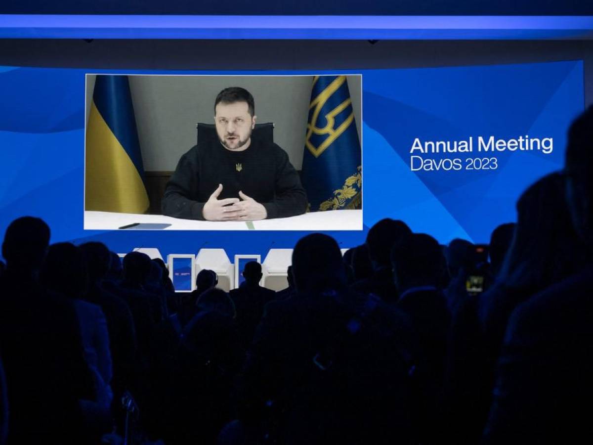 Davos 2023: Zelenski pide en ‘celeridad’ en decisiones para ayudar a Ucrania