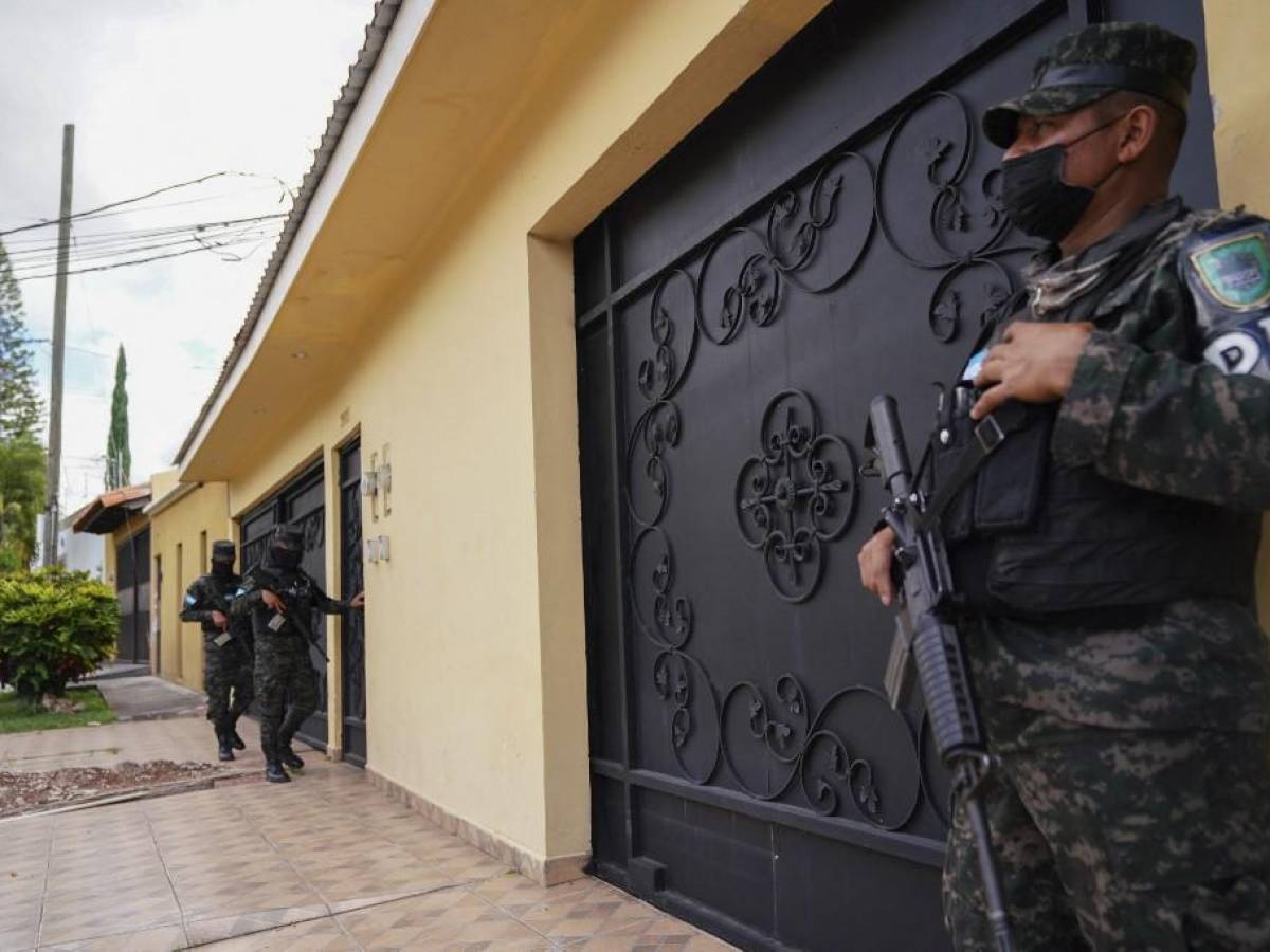 Honduras: allanan 10 lujosas casas de supuestos narcos