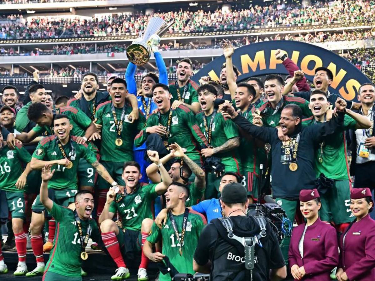 La fiesta de la Copa Oro también se vivió en la CDMX