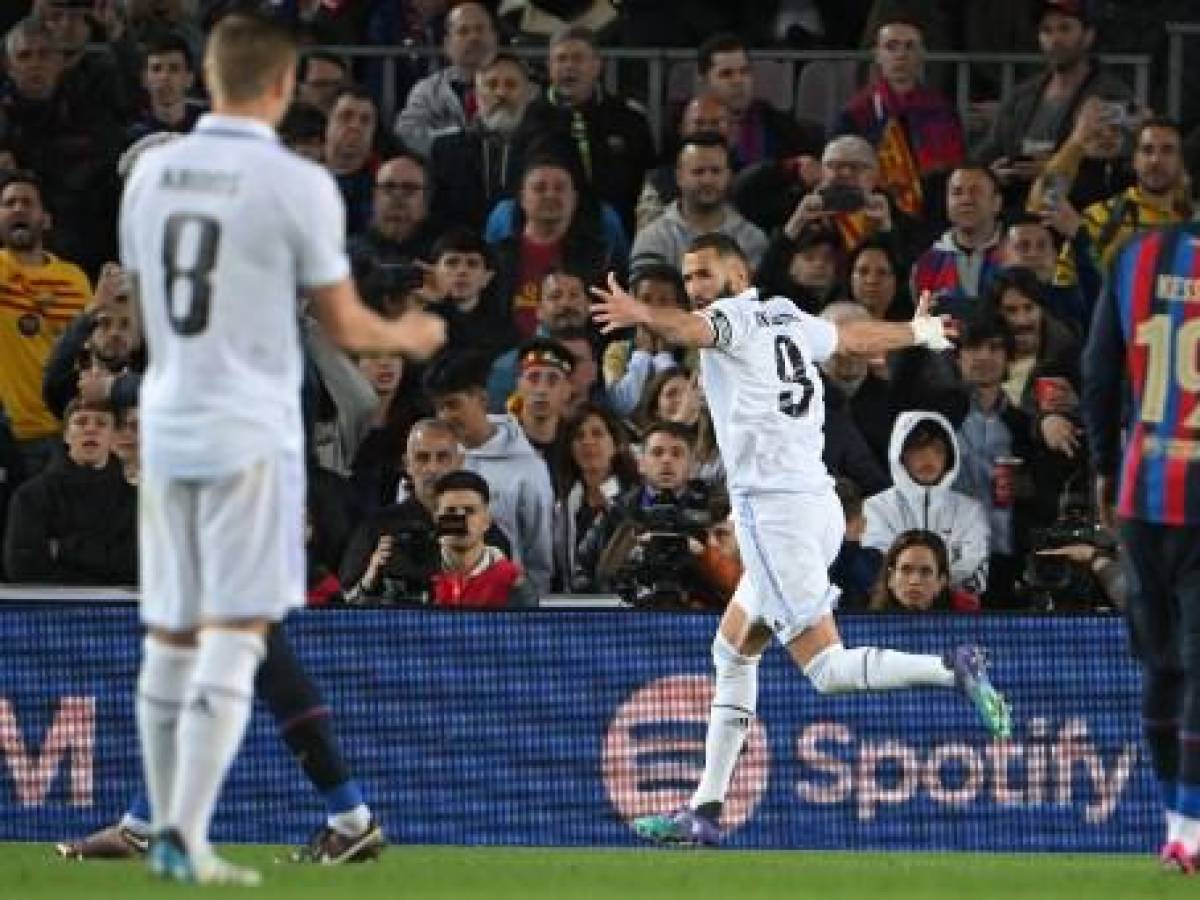 Benzema hunde al FC Barcelona y mete al Real Madrid en la final de Copa del Rey
