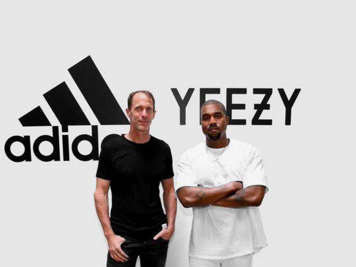Adidas tiene US$500 millones en zapatillas de Kanye West y nadie sabe qué hacer con ellas