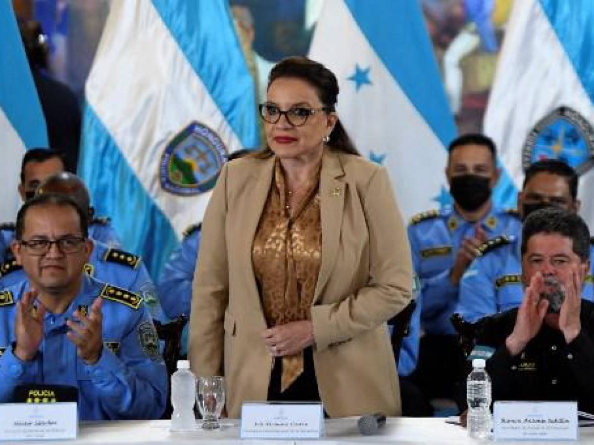 Presidenta de Honduras dice que ‘nadie podrá detener este proyecto político’