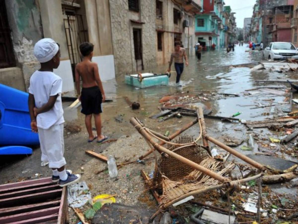 Huracán Irma: La Habana sigue inundada y sin electricidad