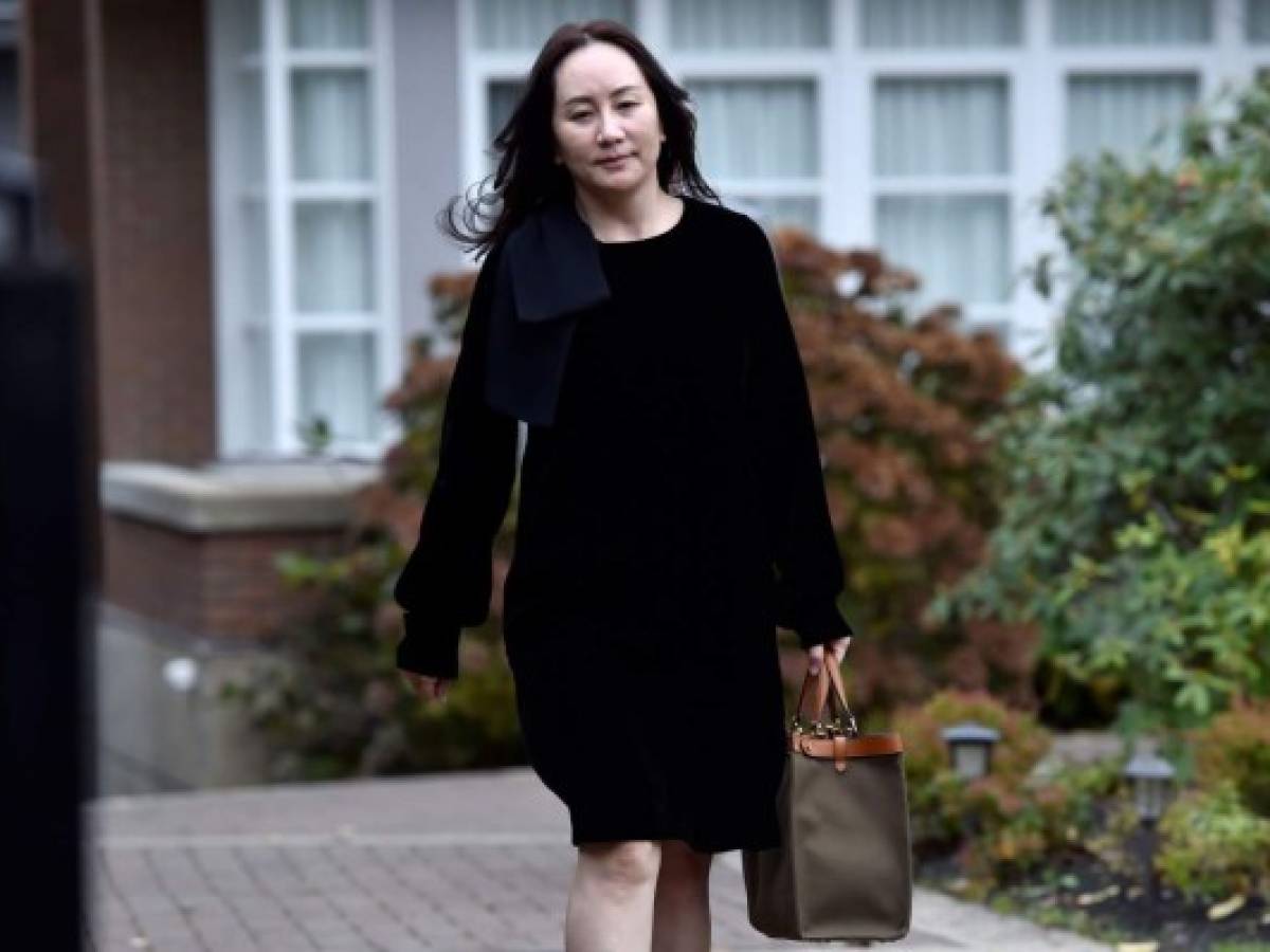 Huawei negocia con Washington la liberación de su directora financiera