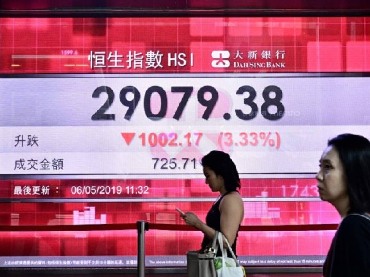 Bolsas de Asia golpeadas por los nuevos aranceles de EEUU a productos de China