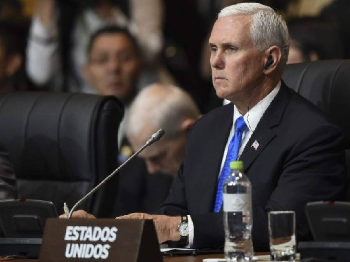 Mike Pence: Daniel Ortega ha reprimido brutalmente al pueblo