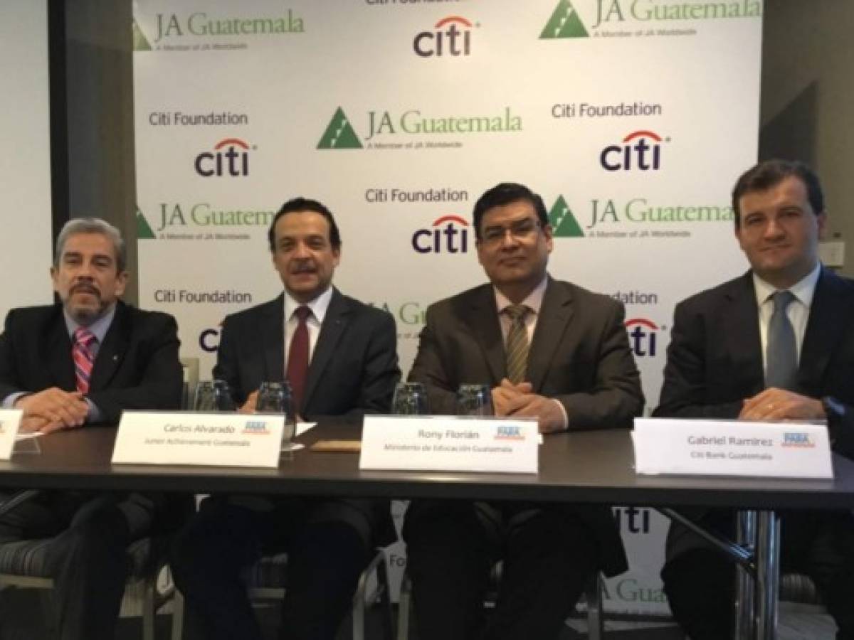 Guatemala: Junior Achievement y Fundación Citi impulsan el programa Herramientas para emprender
