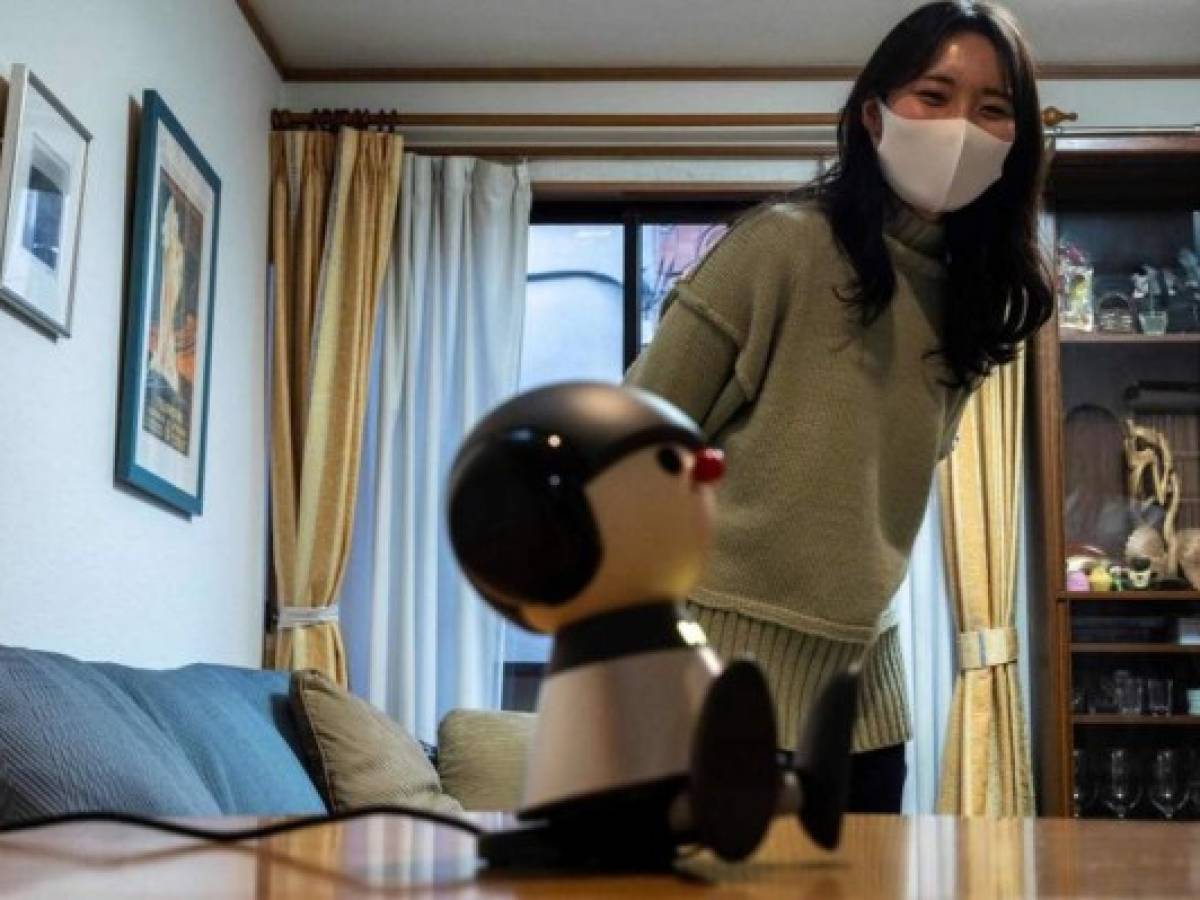 EN FOTOS: Los robots de compañía reconfortan a los japoneses durante la pandemia