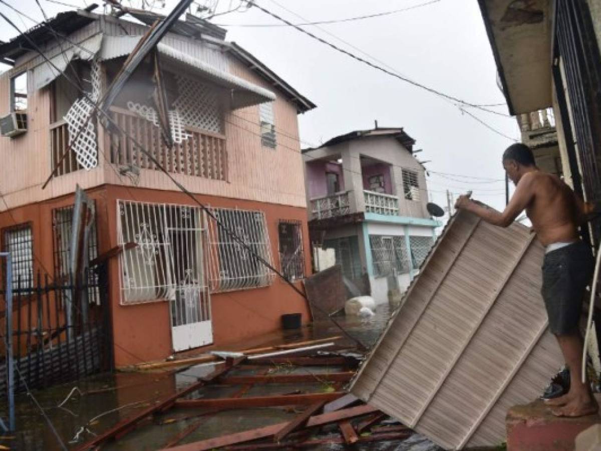 Puerto Rico devastado por el Huracán María