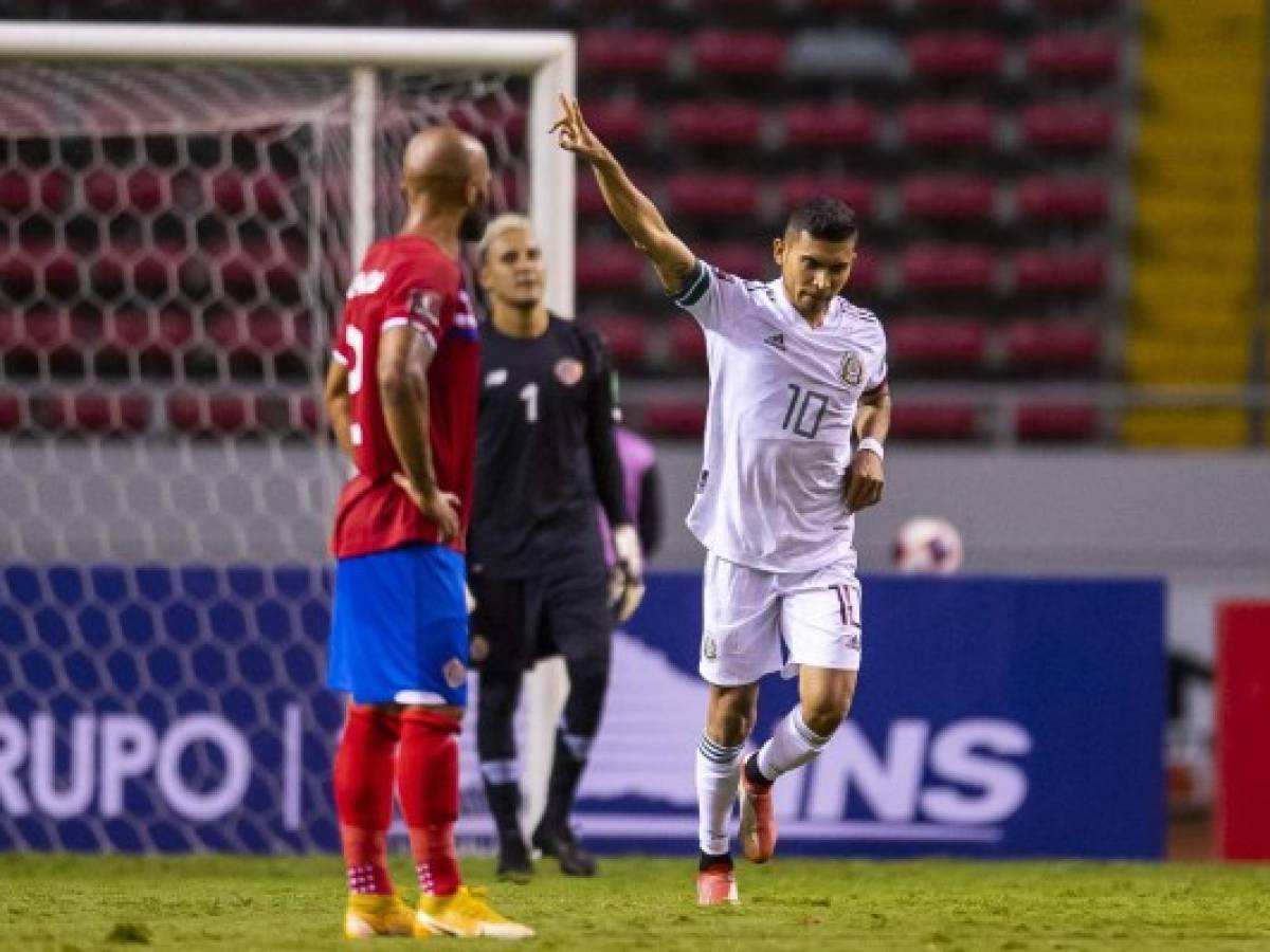 Costa Rica cayó 0-1 ante México