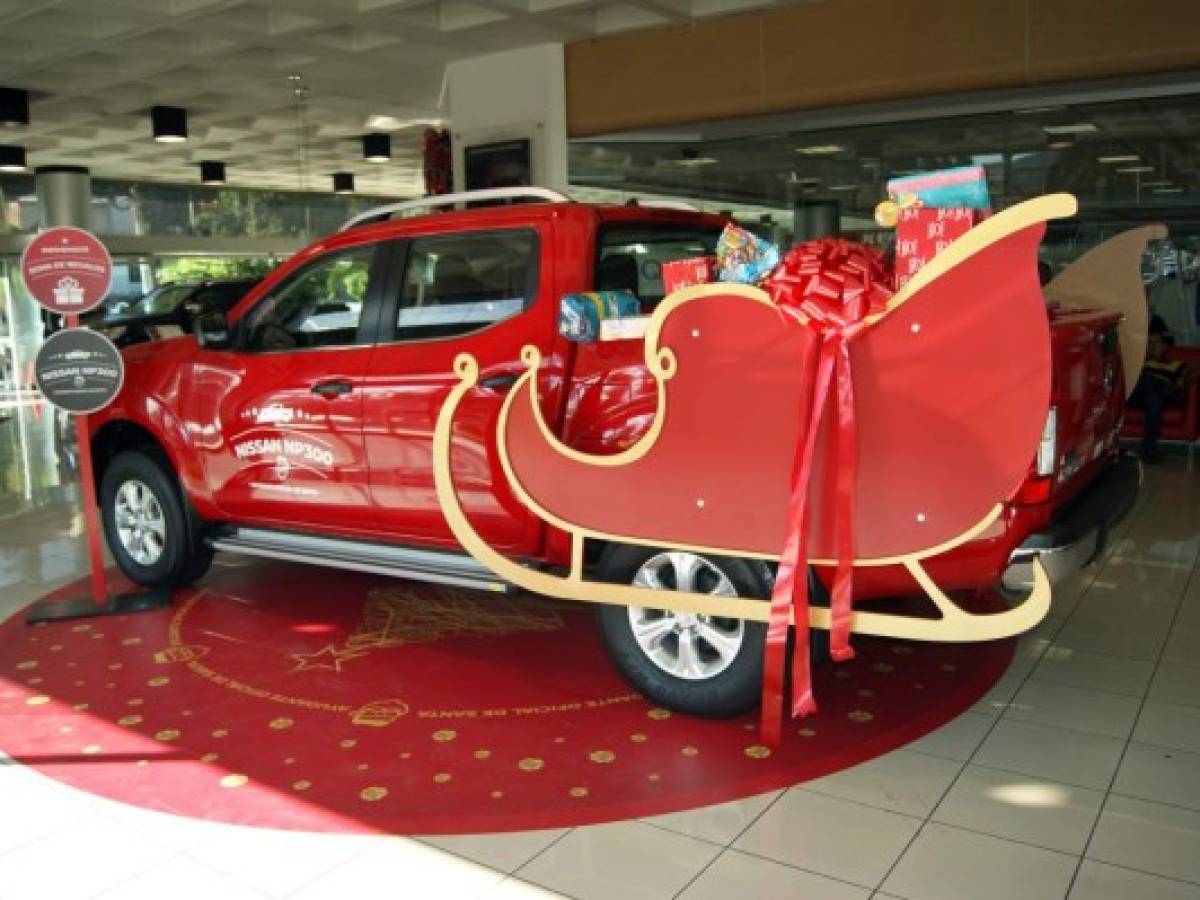 Nissan NP300 Frontier, el nuevo trineo de Papá Noel