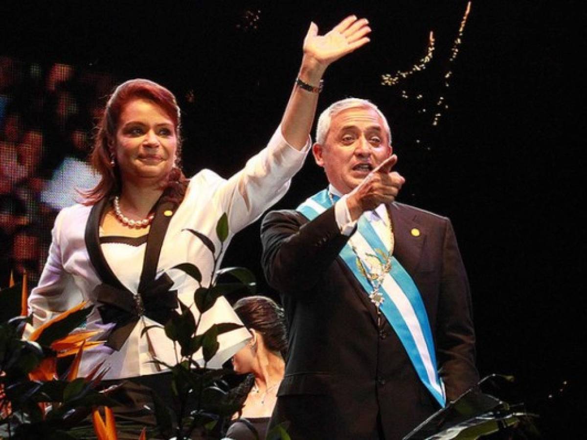 Gastos Pérez Molina - Baldetti ascienden a casi US$40 millones