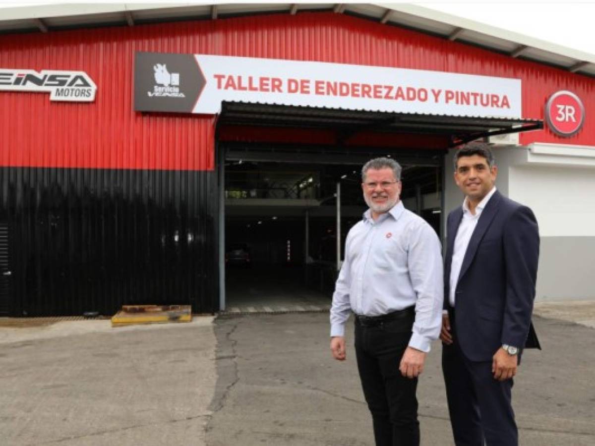 Costa Rica: Veinsa abre nuevo taller de enderezado y pintura