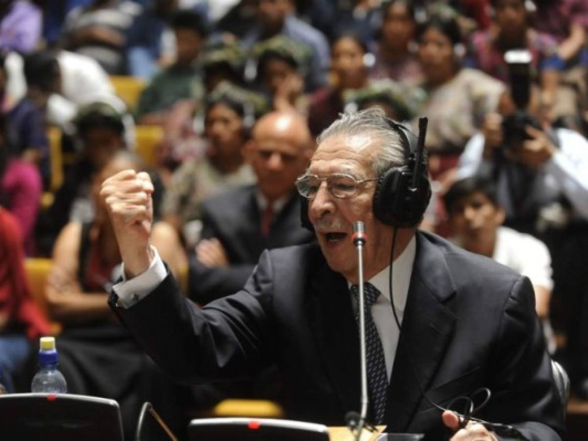 Ríos Montt, el exdictador acusado de genocidio que la muerte dejó impune