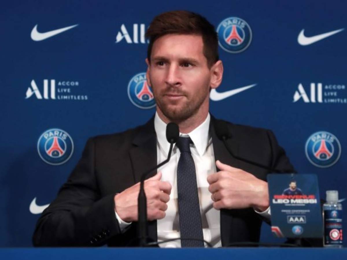 Messi llega al PSG con el sueño de ganar 'otra Champions'