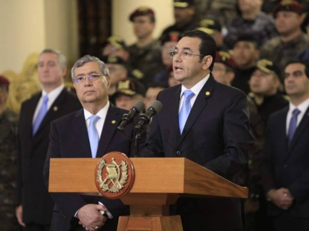 Guatemala: Jimmy Morales no renovará el mandato de CICIG