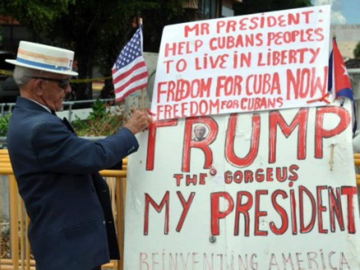 Cuba se niega a negociar con Trump 'bajo presión o amenaza'