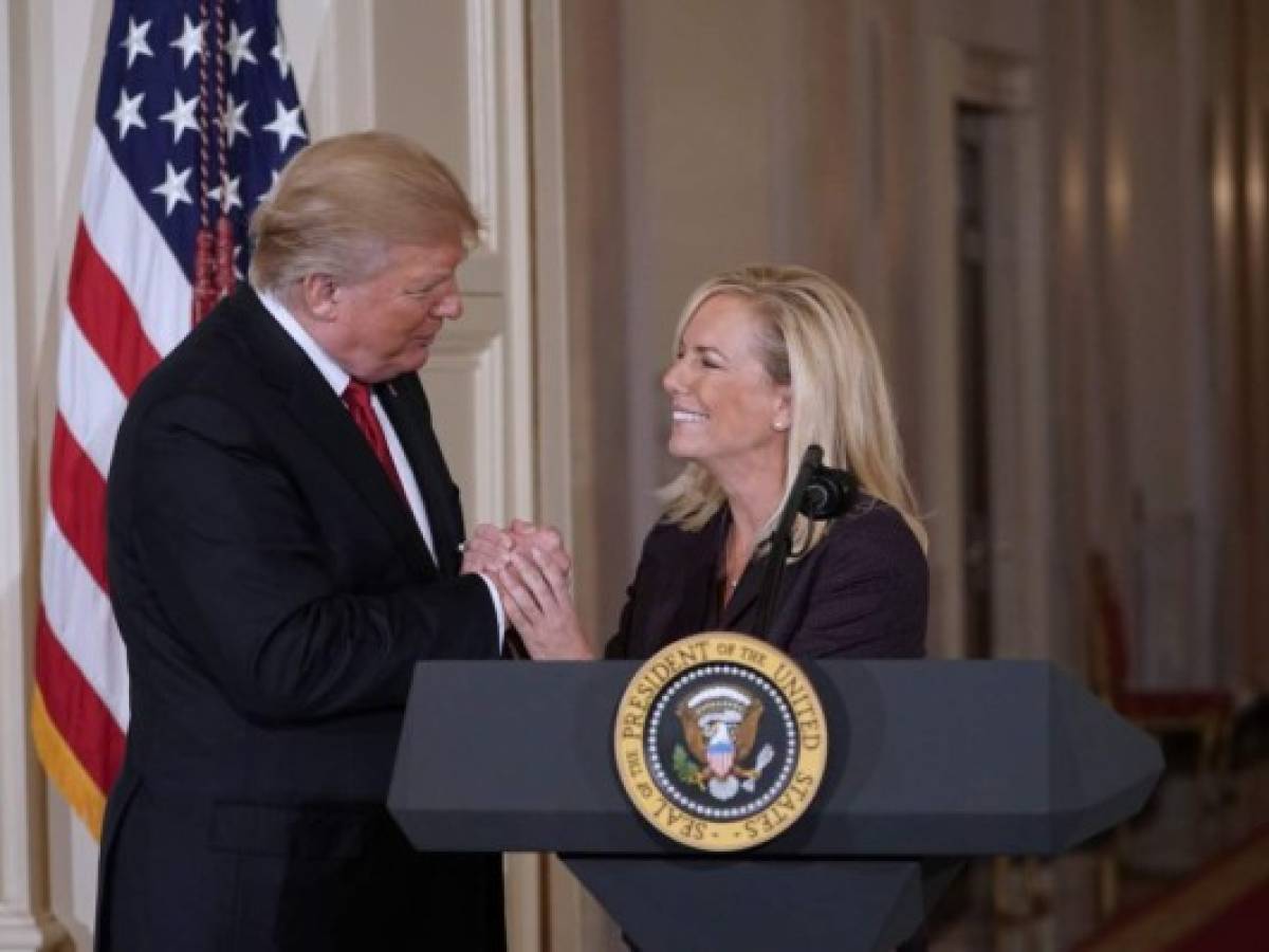 Deja la gestión Trump Kirstjen Nielsen, fiel defensora de la política migratoria