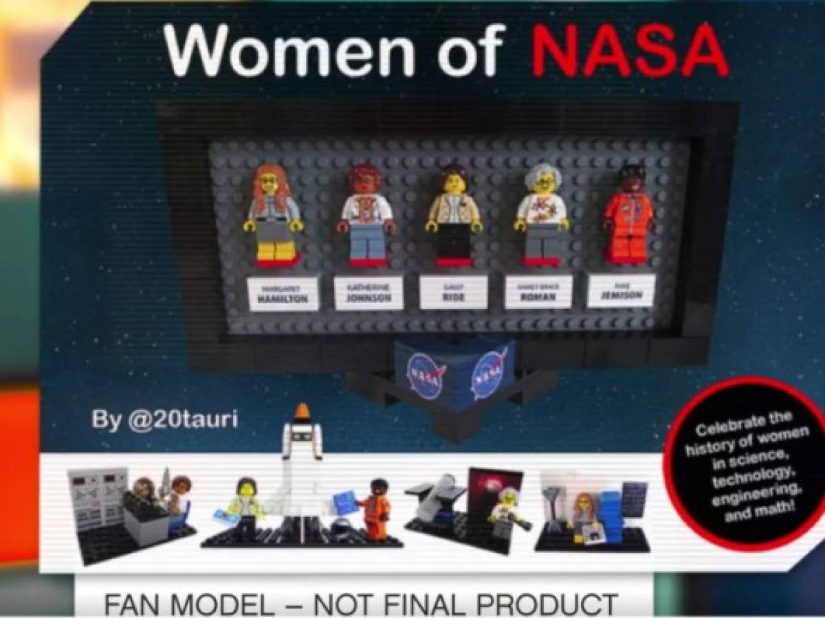 Lego lanza set de 'Mujeres de la NASA'