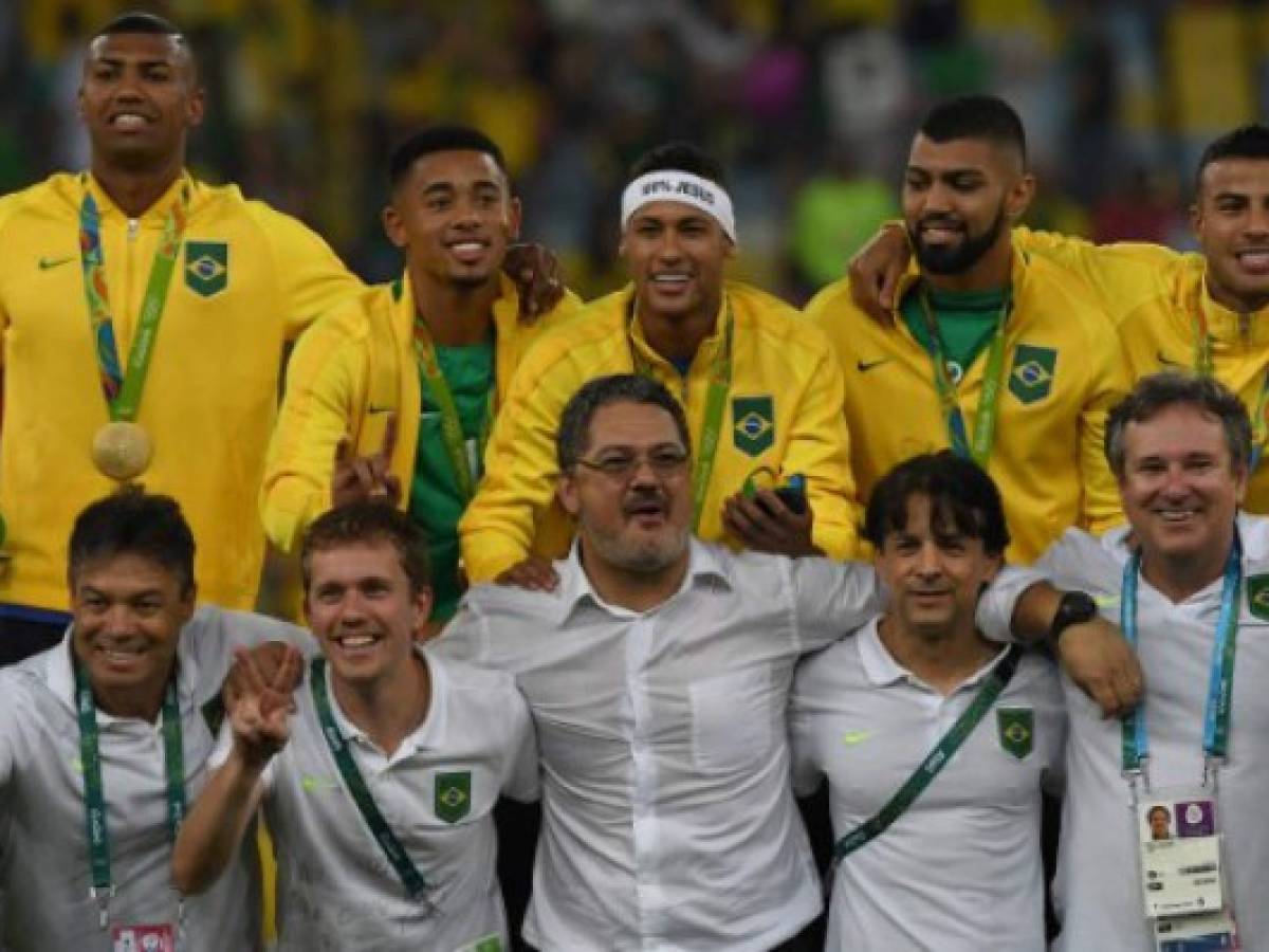 Brasil se llevó el oro en el fútbol y Honduras acarició el podio