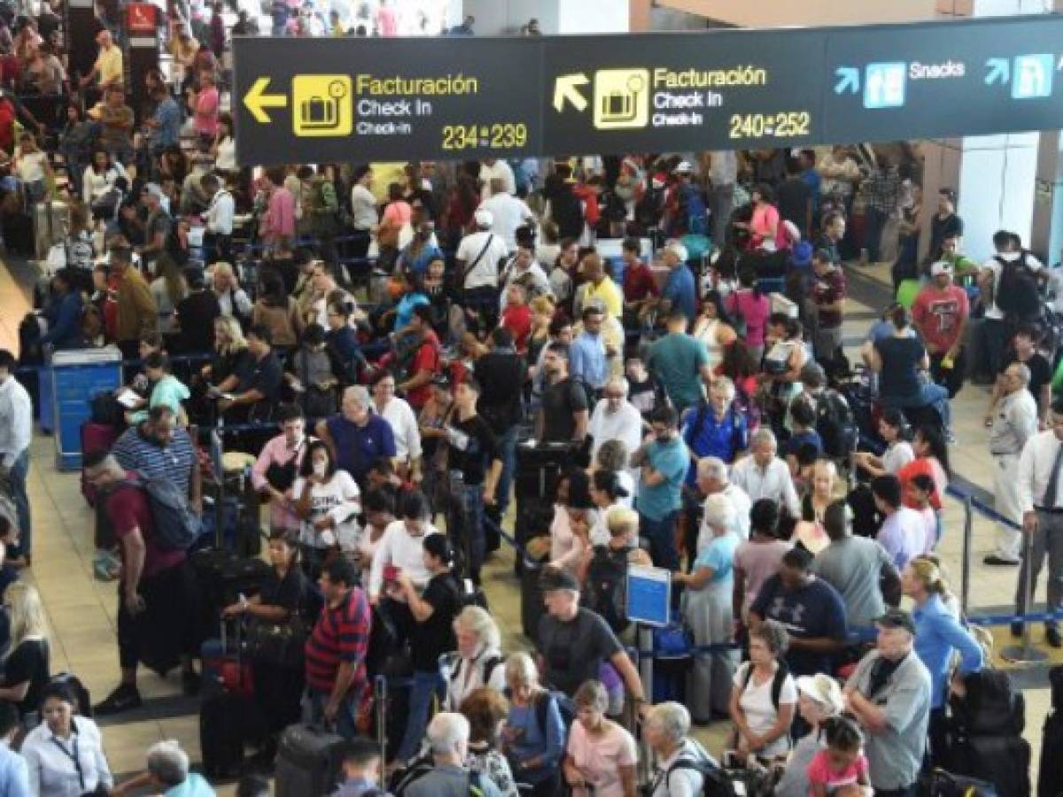 Panamá: Entrada de pasajeros por Tocumen crece 5,5%