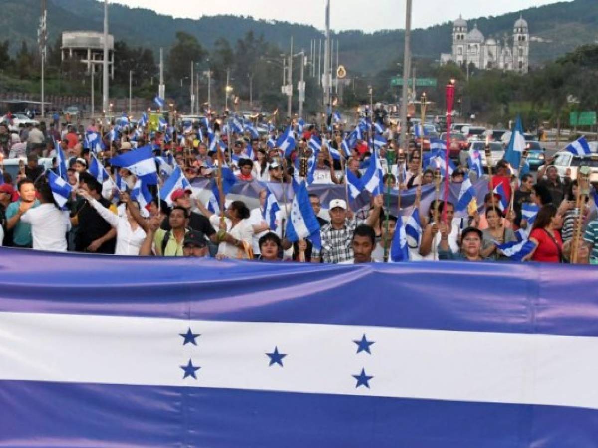 Honduras castigará hasta con 20 años manifestaciones de protesta