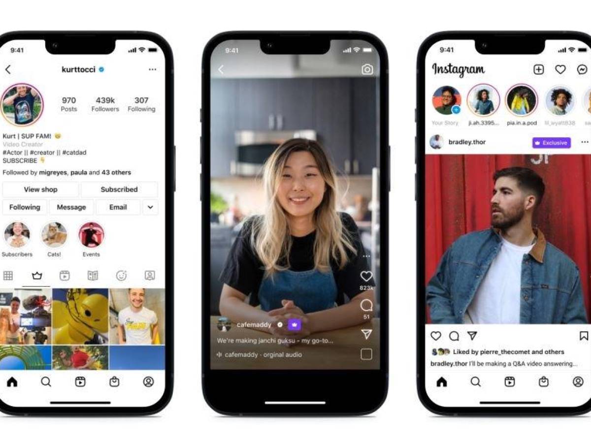 Instagram ofrecerá ‘reels’ y publicaciones exclusivas para suscriptores