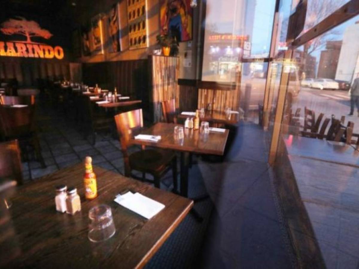 WASHINGTON, DC - FEBRUARY 16: The El Tamarindo restaurant is closed as Latino immigrant workers across Washington stay home as part of a Day Without Immigrants nationwide protest on February 16, 2017 in Washington, DC. Businesses closed in hopes of showing Latino economic power and protesting President Donald Trump's immigration policies. Mario Tama/Getty Images/AFP