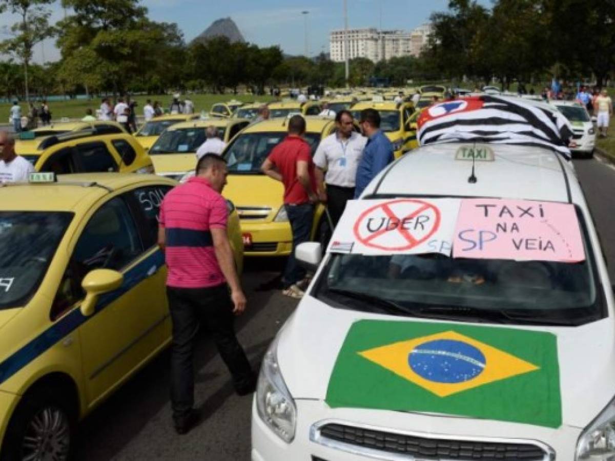 Brasil aprueba reglas para Uber y otras aplicaciones de transporte