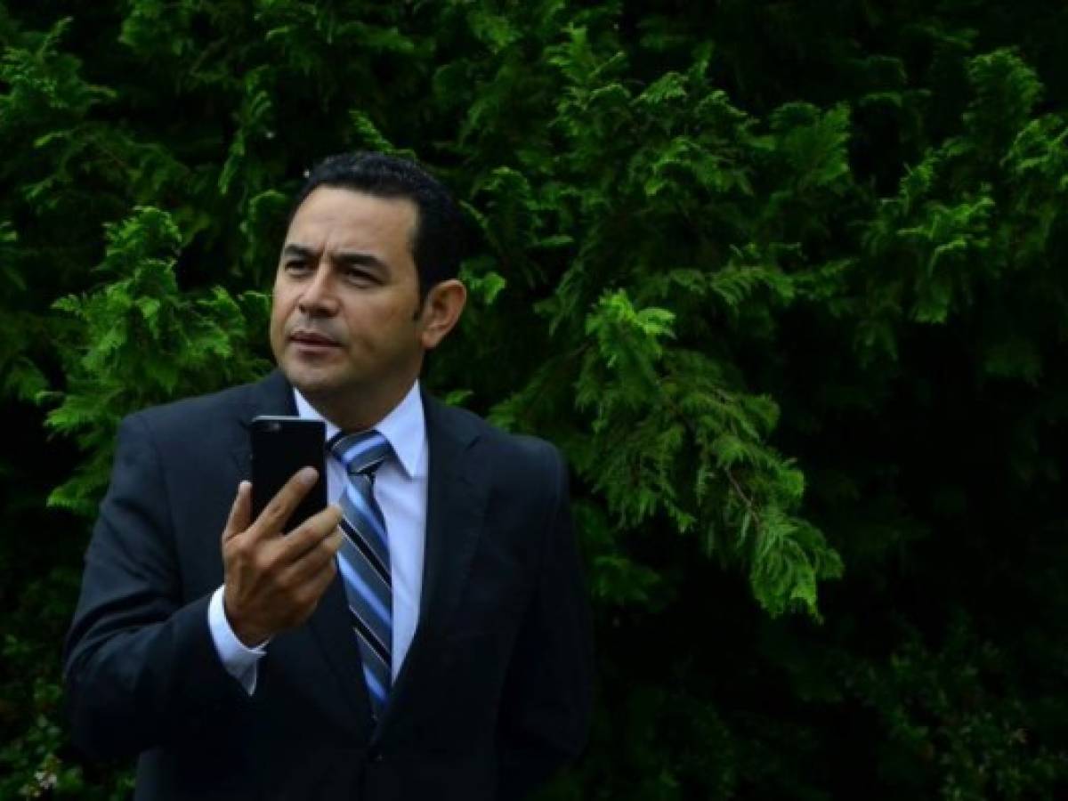 Jimmy Morales declara tener patrimonio de US$1 millón