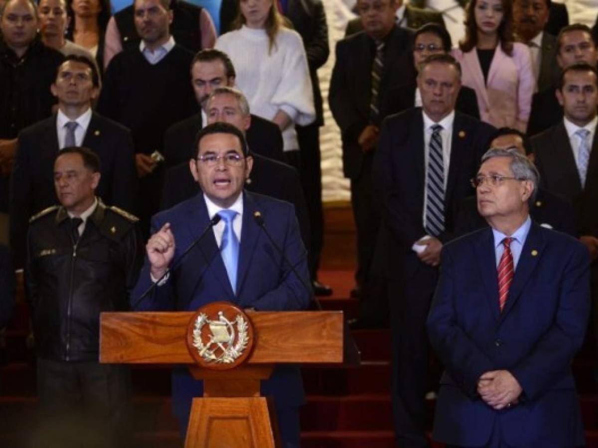 Opinión: Crisis en Guatemala: Jimmy Morales vs. la ONU