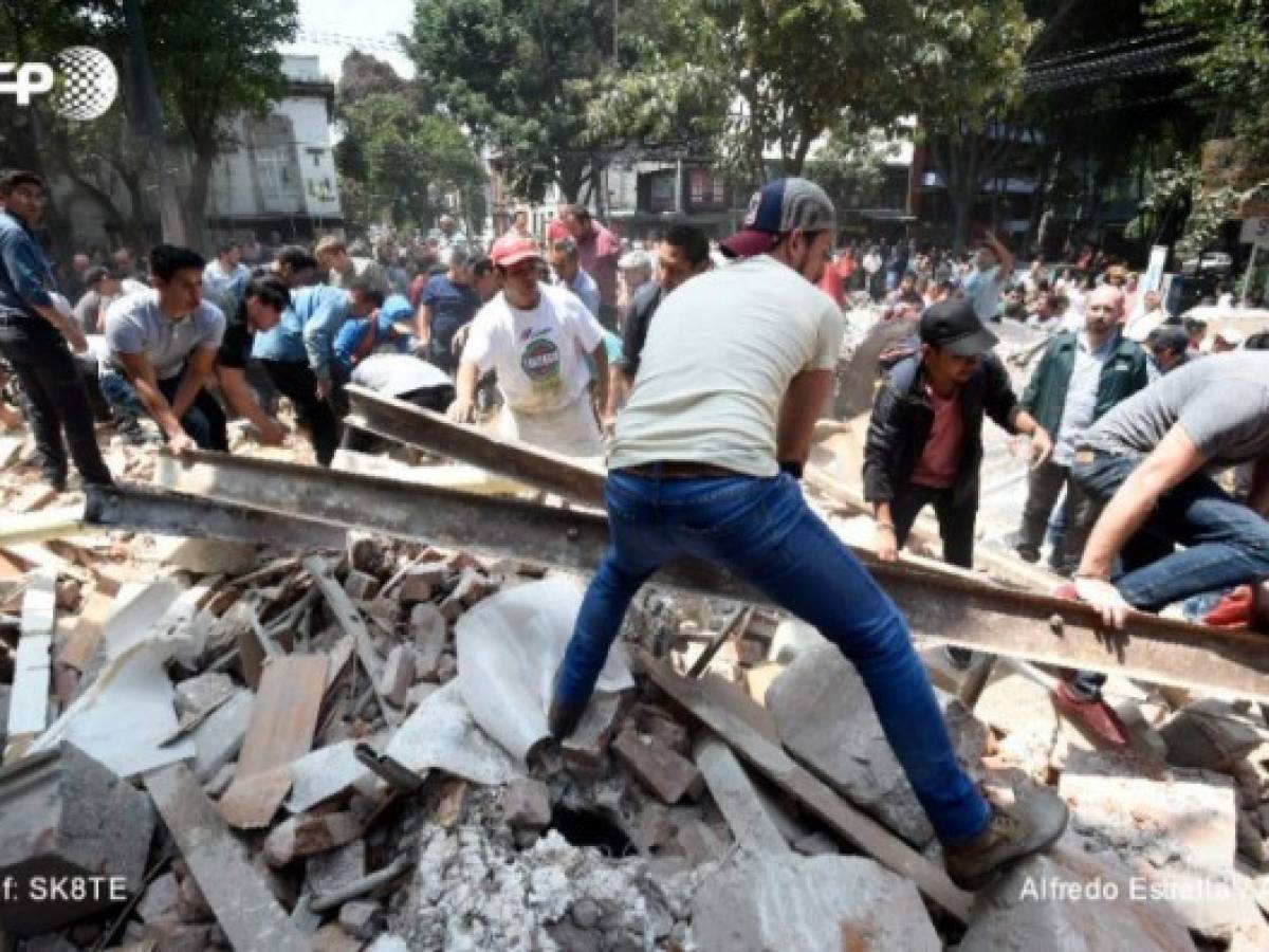 Terremoto de 7,1 sacude a la Ciudad de México