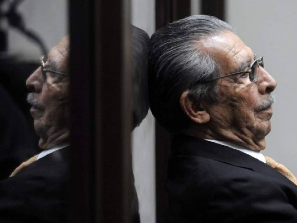 Sepultan a Ríos Montt, exdictador guatemalteco acusado de genocidio