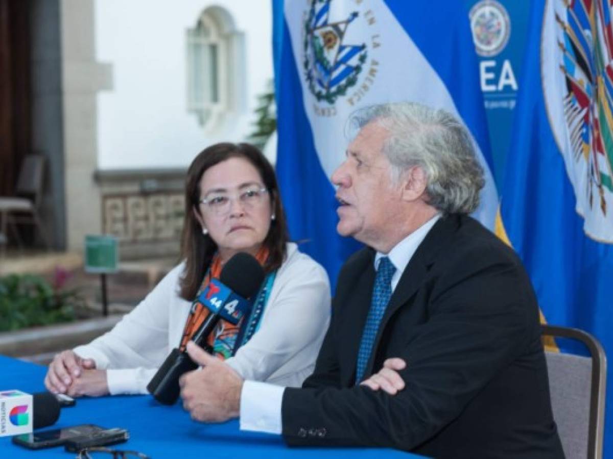 El Salvador y la OEA firman dos acuerdos para crear una comisión contra la corrupción y la impunidad