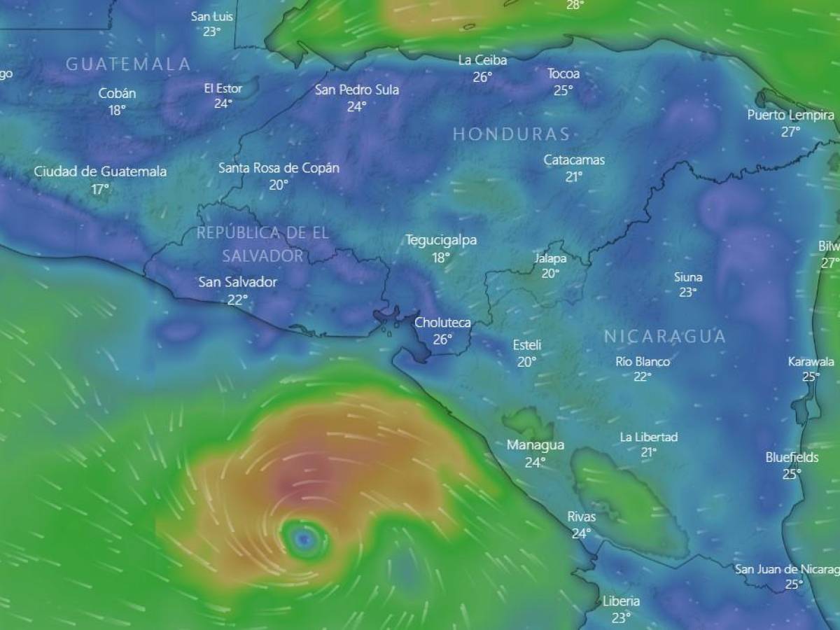 Tormenta Bonnie sale al Pacífico tras cruzar Nicaragua y Costa Rica